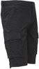 WEY132BC - Bermuda cargo de travail noir carbone Summer
