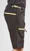 WFU280BC - Bermuda de travail noir carbone Ares