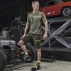 WFU280DG - Bermuda de travail Vert foncé Ares