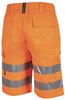 WHL305OF - Bermuda haute visibilité orange Altair