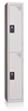 Vestiaire multicases 2 cases superposees 1 colonne Larg 300mm