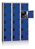 Vestiaire multicases 5 cases superposees 3 colonnes Larg 400mm