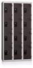 Vestiaire multicases 5 cases superposees 3 colonnes Larg 400mm
