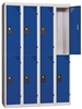 Vestiaire multicases 2 cases superposees 4 colonnes Larg 300mm