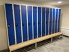 Vestiaire metallique industrie propre 3 colonnes
