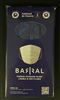Masque lavable Barral bleu zig zag par 10