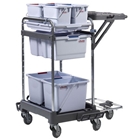 Chariot menage hospitalier