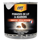 Fumigene punaise de lit acarien Fury