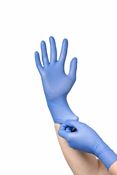 Gant nitrile bleu non poudré
