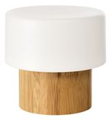 Bougeoir led Sister bambou naturel