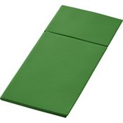 Pochette couverts Duniletto vert colis de 184