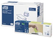 Serviettes Tork N4 premium enchevetrées citron vert colis 8000