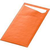 Pochette couvert Sacchetto Duni sun orange