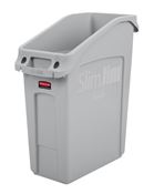 Collecteur encastrable Slim Jim gris 87L