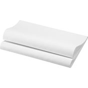 Serviette bio dunisoft 48x48 blanche colis de 360