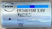 Pile Lithium 3,6 Volts