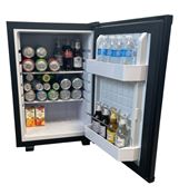 Minibar hotel 40L porte pleine noire