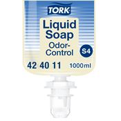 Savon mains anti odeur Tork S4 6X1L