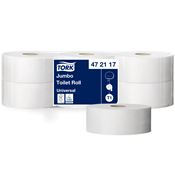 Papier toilette jumbo Tork blanc 650 m colis de 6