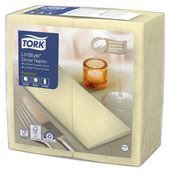 Serviette Tork Linstyle dinner champagne les 700