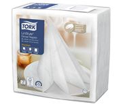 Serviette non tissé Tork Linstyle dinner blanche les 700