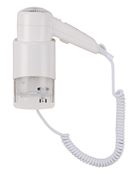 Seche cheveux hotel prise rasoir 1200 W