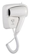 Sèche cheveux hôtel support 1200 watts