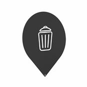 Plaque signalétique poubelle Trinox autres déchets