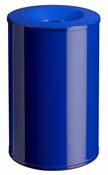 Poubelle anti-feu 90L bleu neo