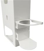 Distributeur support gel hygiface Rossignol blanc