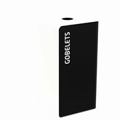Poubelle de tri sélectif 75L gobelets cubatri