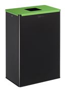 Poubelle de tri sélectif Calitri 60L vert