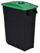 Poubelle de tri selectif 65L verte