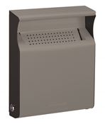 Cendrier exterieur mural Rossignol 2 L Kopa gris