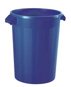 Conteneur rond alimentaire Rossignol 100L bleu