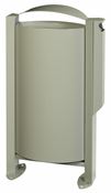 Cendrier poubelle Rossignol Arkéa 3L/60L gris ciment