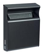 Cendrier exterieur mural rossignol 2 L Kopa anthracite mat