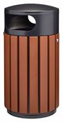 Poubelle extérieur aluminium 60L