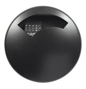 Cendrier exterieur mural Rossignol 0,5 L noir Disco