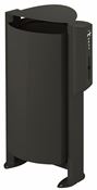 Poubelle borne canine Rossignol 100L anthracite