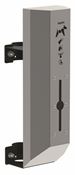 Distributeur hygiène canine pour poteau gris metal Rossignol