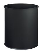 Corbeille papier 15L noir rossignol
