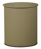Corbeille papier 8L vert olive rossignol