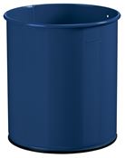 Corbeille papier 15L bleu Rossignol