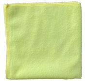 TORCHON VAISSELLE MICROFIBRE - GRIS/VERT - 40X80 CM