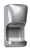 Seche mains electrique air pulsé horizontal gris