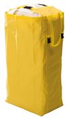 Sac toile linge 100 litres jaune chariot Numatic