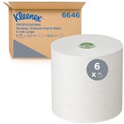 Essuie mains Kleenex 250m blanc