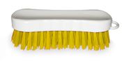 Brosse alimentaire main jaune