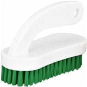 Brosse à ongle poignée alimentaire vert